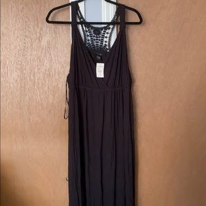 Classic black maxi